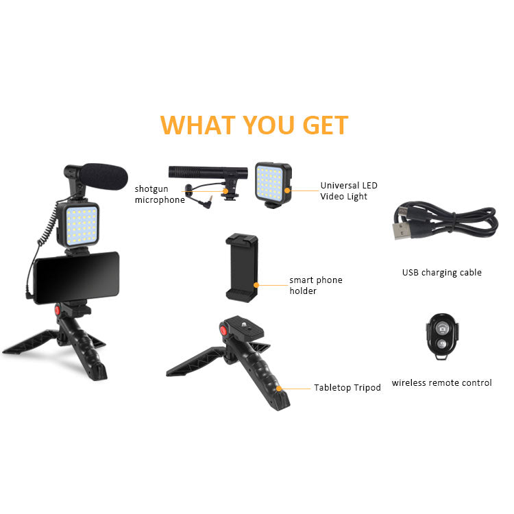 Video Vlog Making Kit With Remote