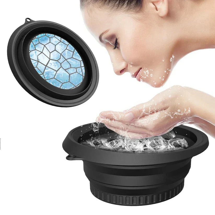 Silicone Foldable Facial Ice Bowl