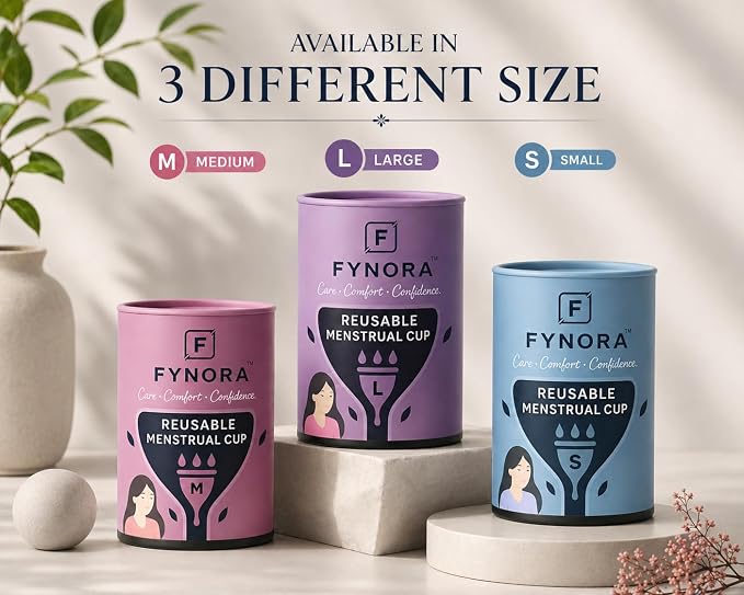FYNORA Menstrual Cup for Women