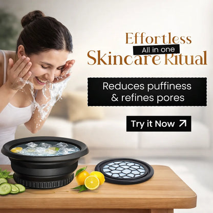Silicone Foldable Facial Ice Bowl