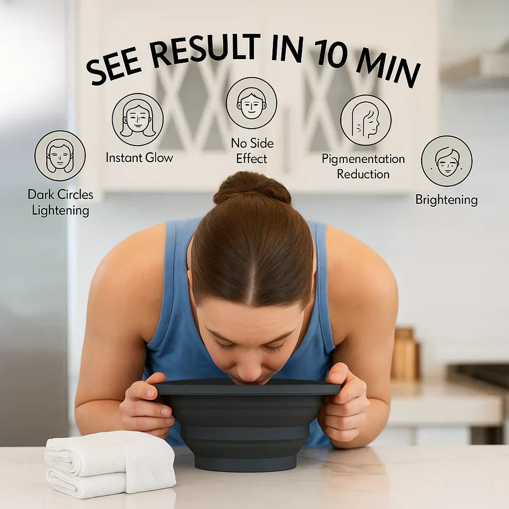 Silicone Foldable Facial Ice Bowl