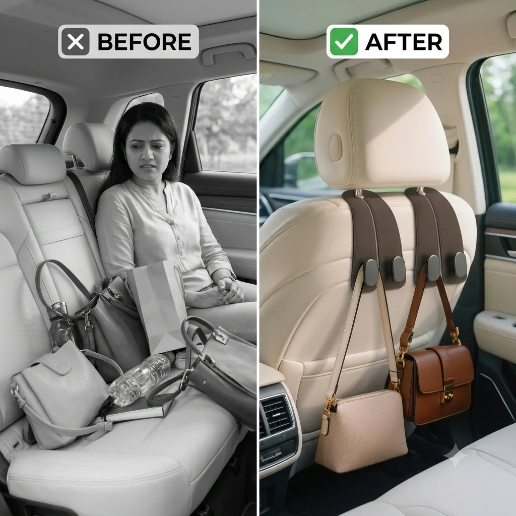 Car Seat Back Hook Pack of 2