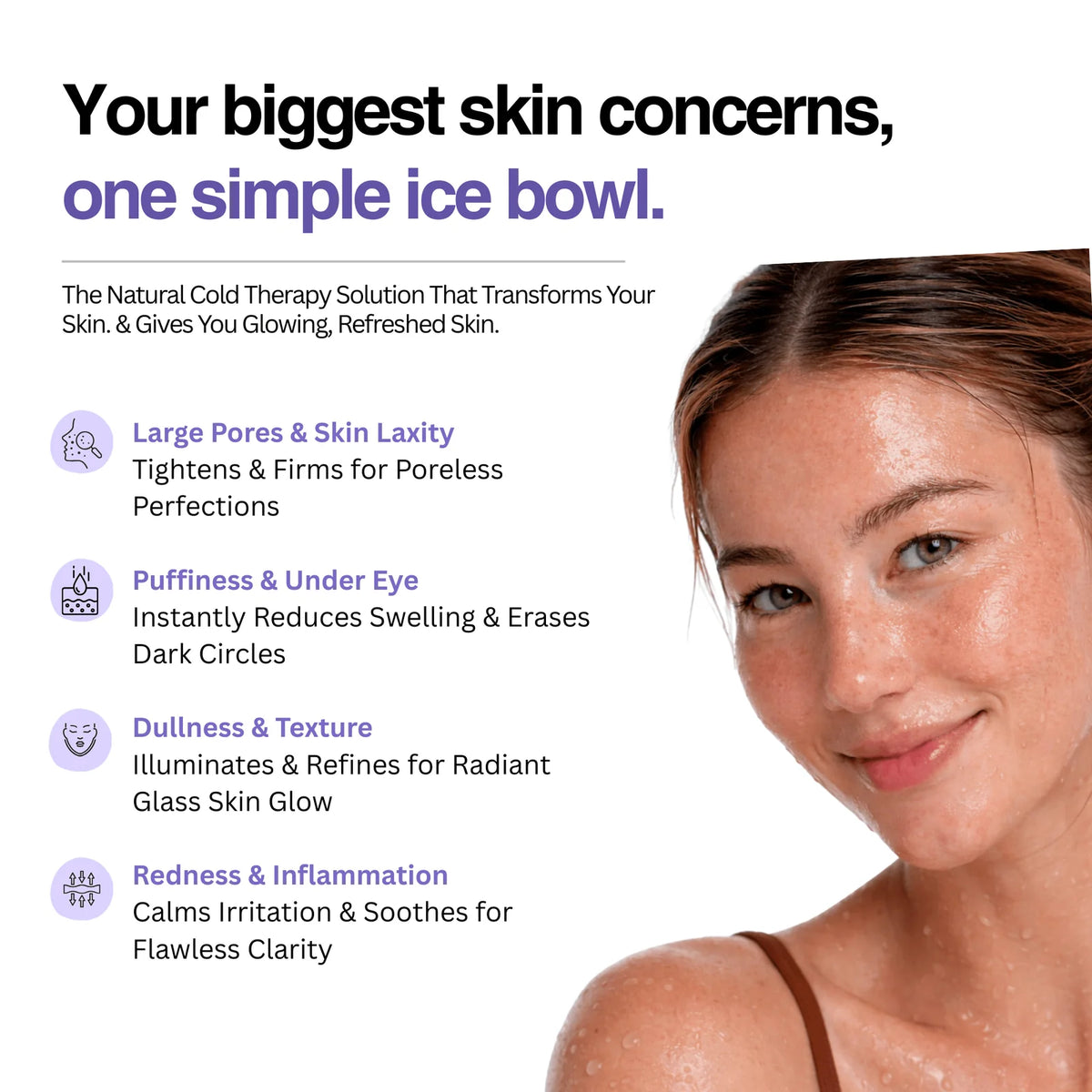 Silicone Foldable Facial Ice Bowl