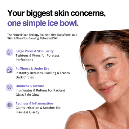 Silicone Foldable Facial Ice Bowl