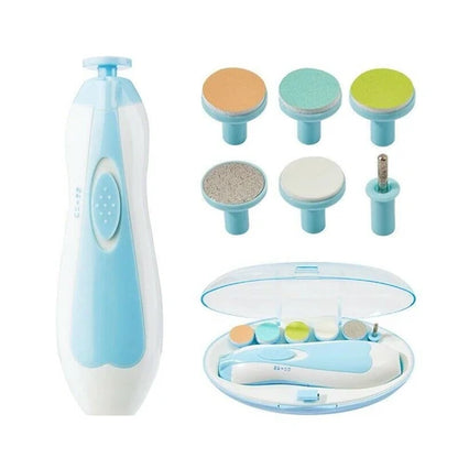 Baby Nail Trimmer – Gentle 6-in-1 Electric Nail Care