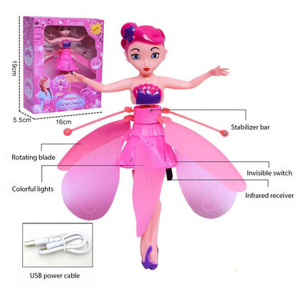 Flying Fairy Doll, Magical Flying Princess, Sensor Princess Flying Doll